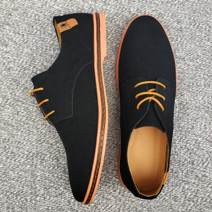 Men's Suede Leather Oxford Shoes