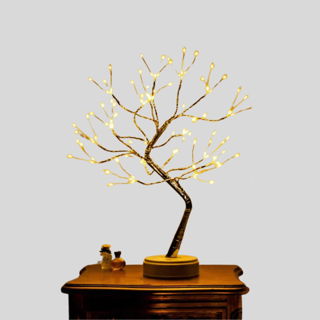 Tree Shaped Table Lamp Ambient Lighting - VibreMode