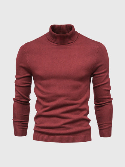 Men's Turtleneck Sweater Washable