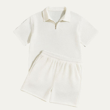 Men's Polo Shorts Set