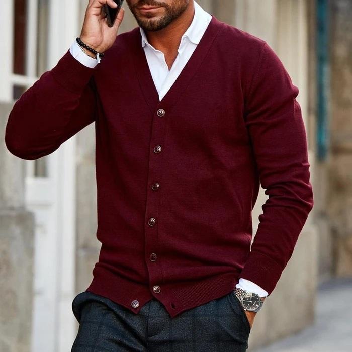 Men's Button Up Vest Smart Layers - VibreMode