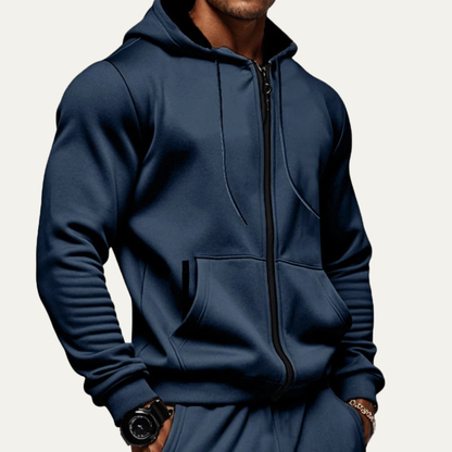 Lerici Men's Warm Zip Hoodie Jacket