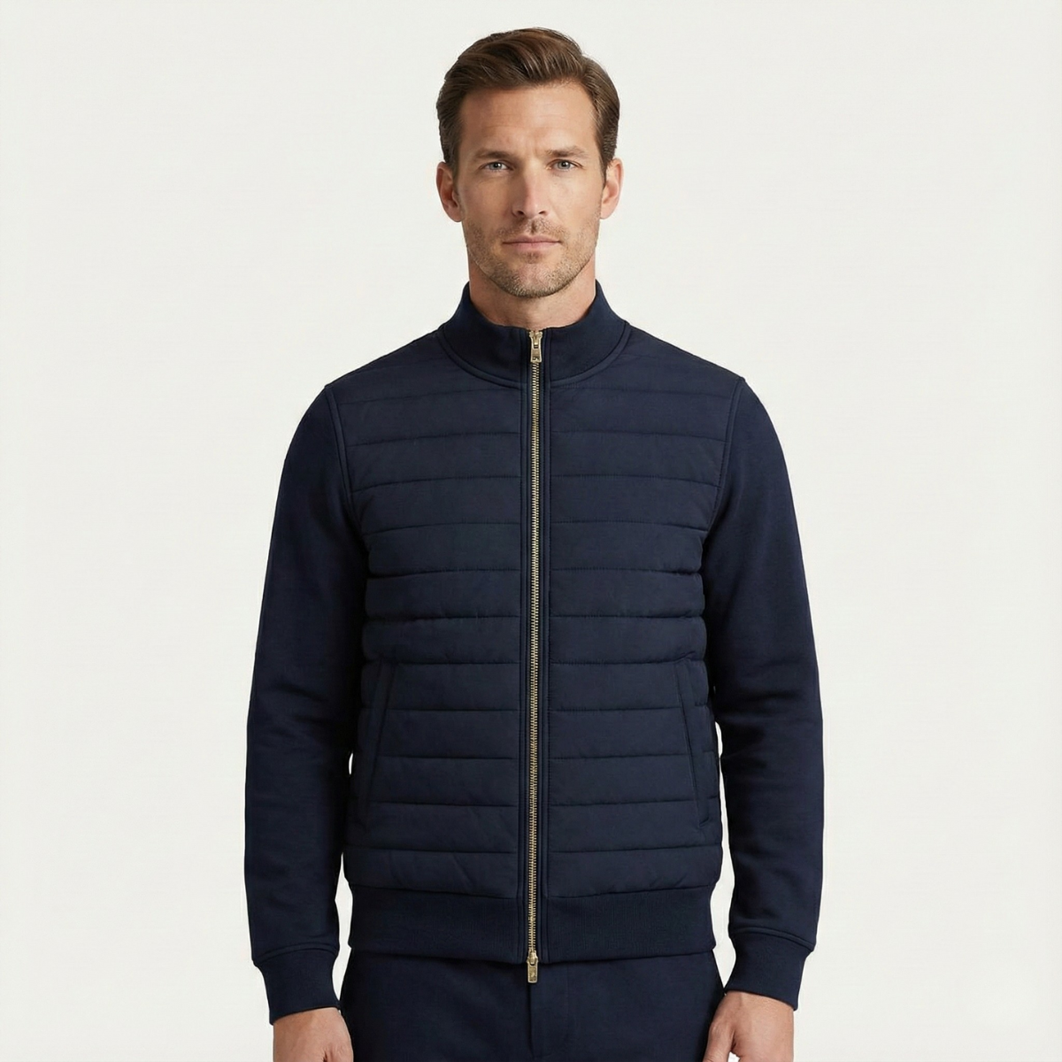 Men's Quilted Puffer Coat Lightweight