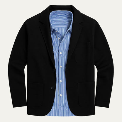 Men's Linen Blazer Formal Wedding Guest