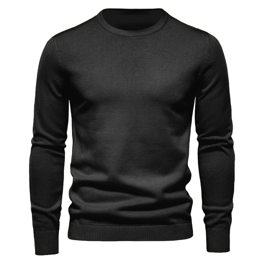 Men's Long Sleeve Sweater Solid