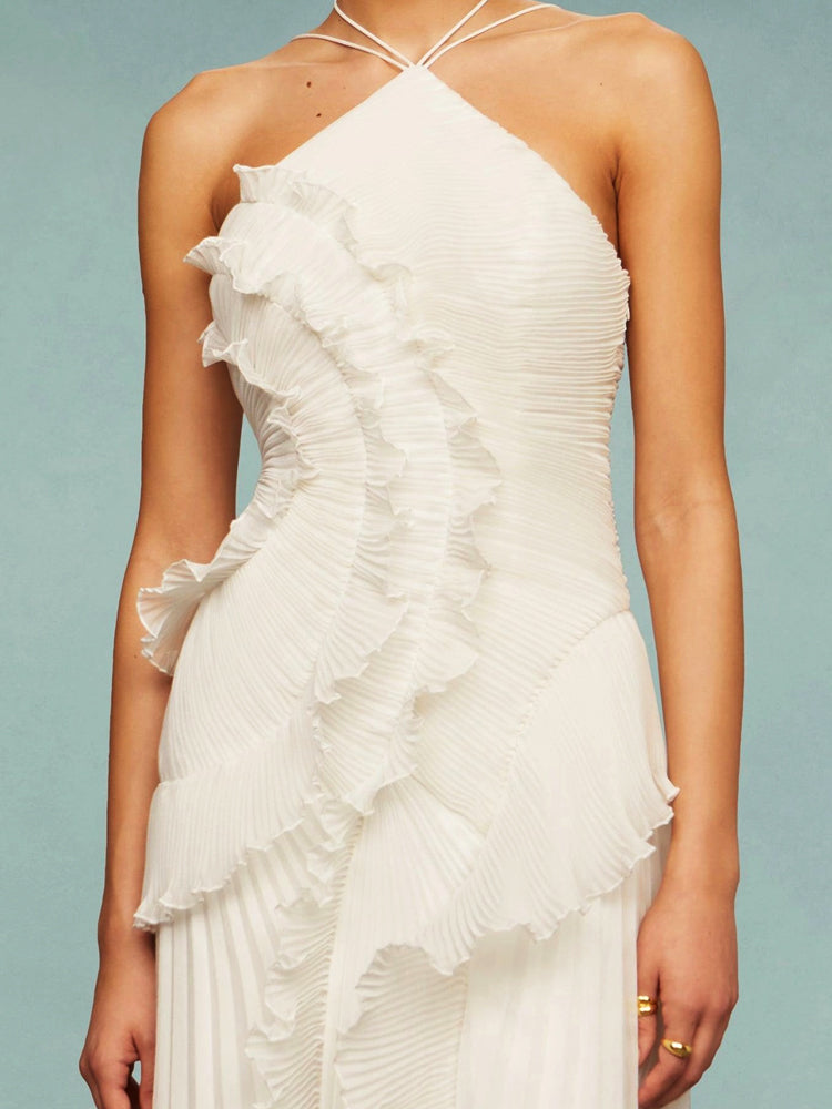 Chic Uneven Hemmed Women's Dress