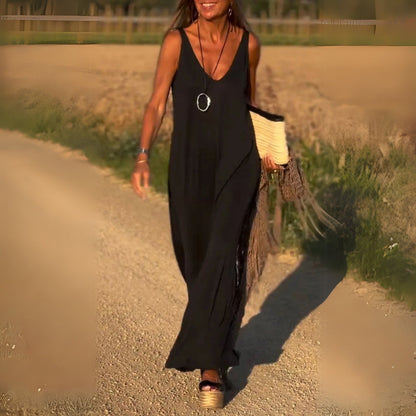 Lana Women's Maxi Dress Elegant Floor Length