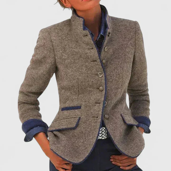 Timeless Fit Ladies Classic Coat Jacket