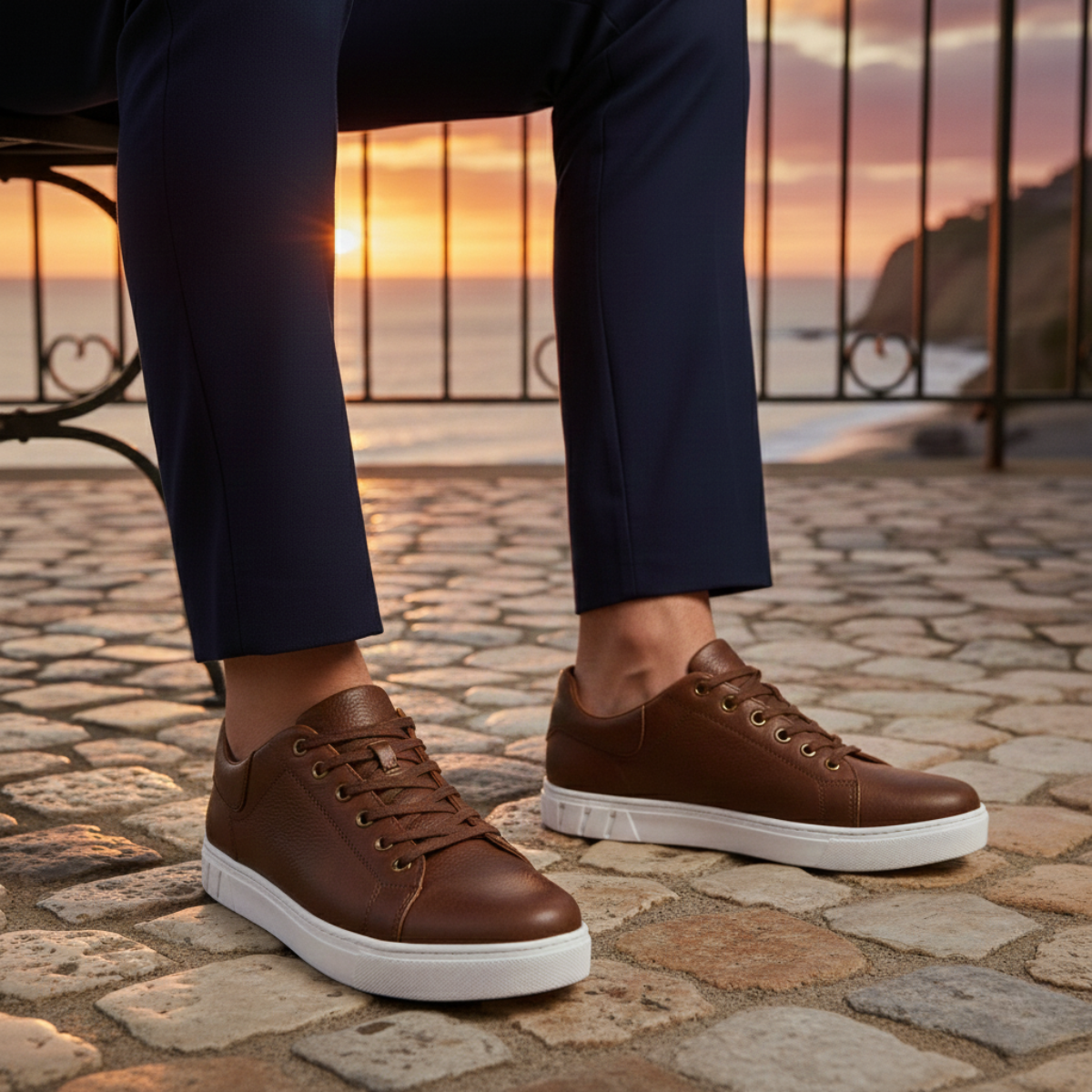 Men's Classic Low Leather Shoes