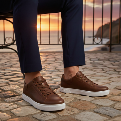 Men's Classic Low Leather Shoes