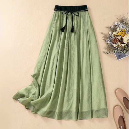 Flowy Maxi Summer Skirt