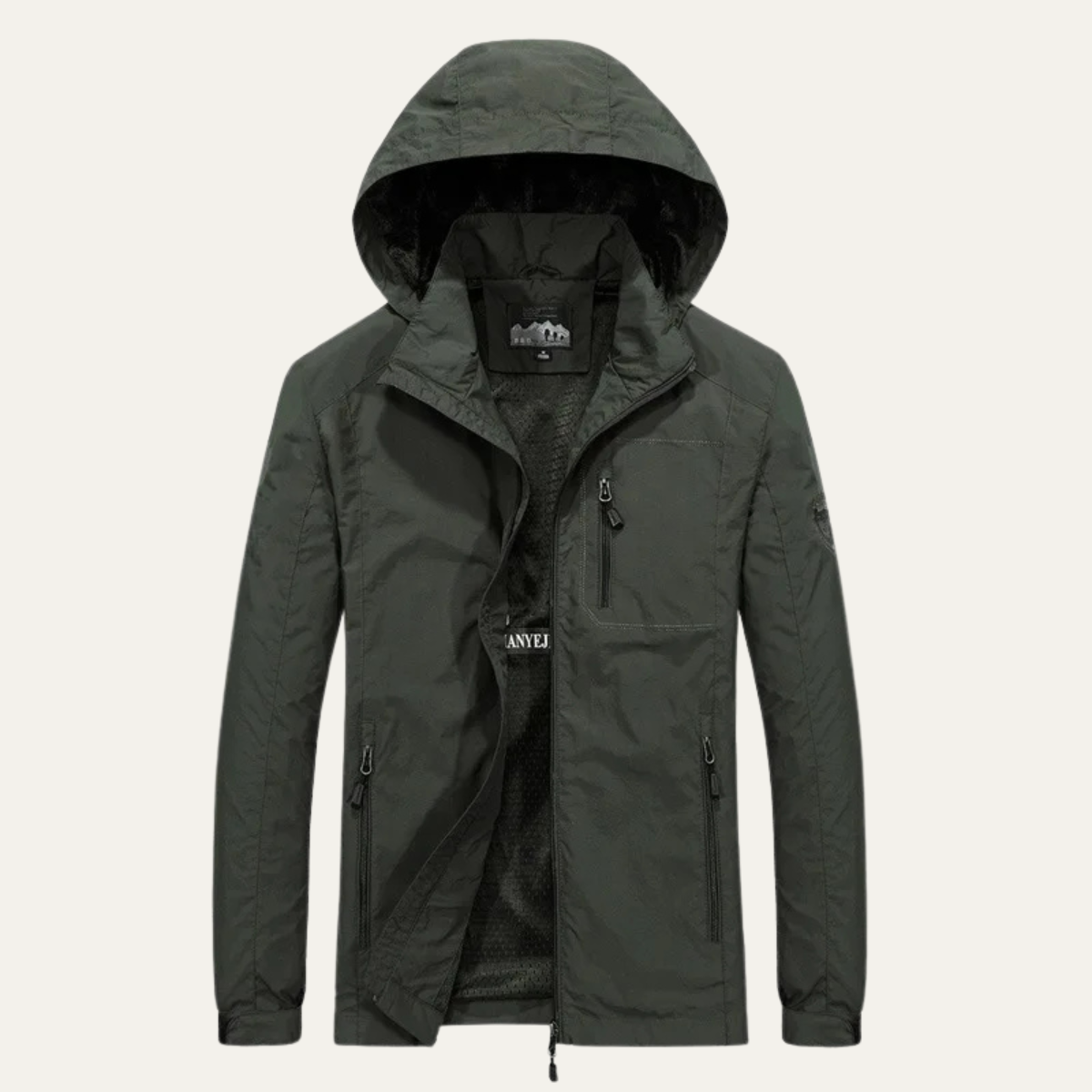 Waterproof Hooded Windbreaker Jacket - VibreMode
