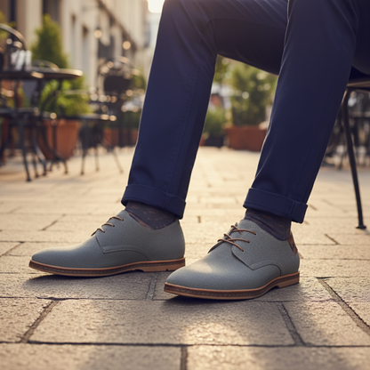 Devon Men's Suede Derby Shoes Classic Style