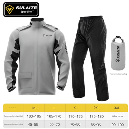Waterproof Rain Jacket And Pants Set