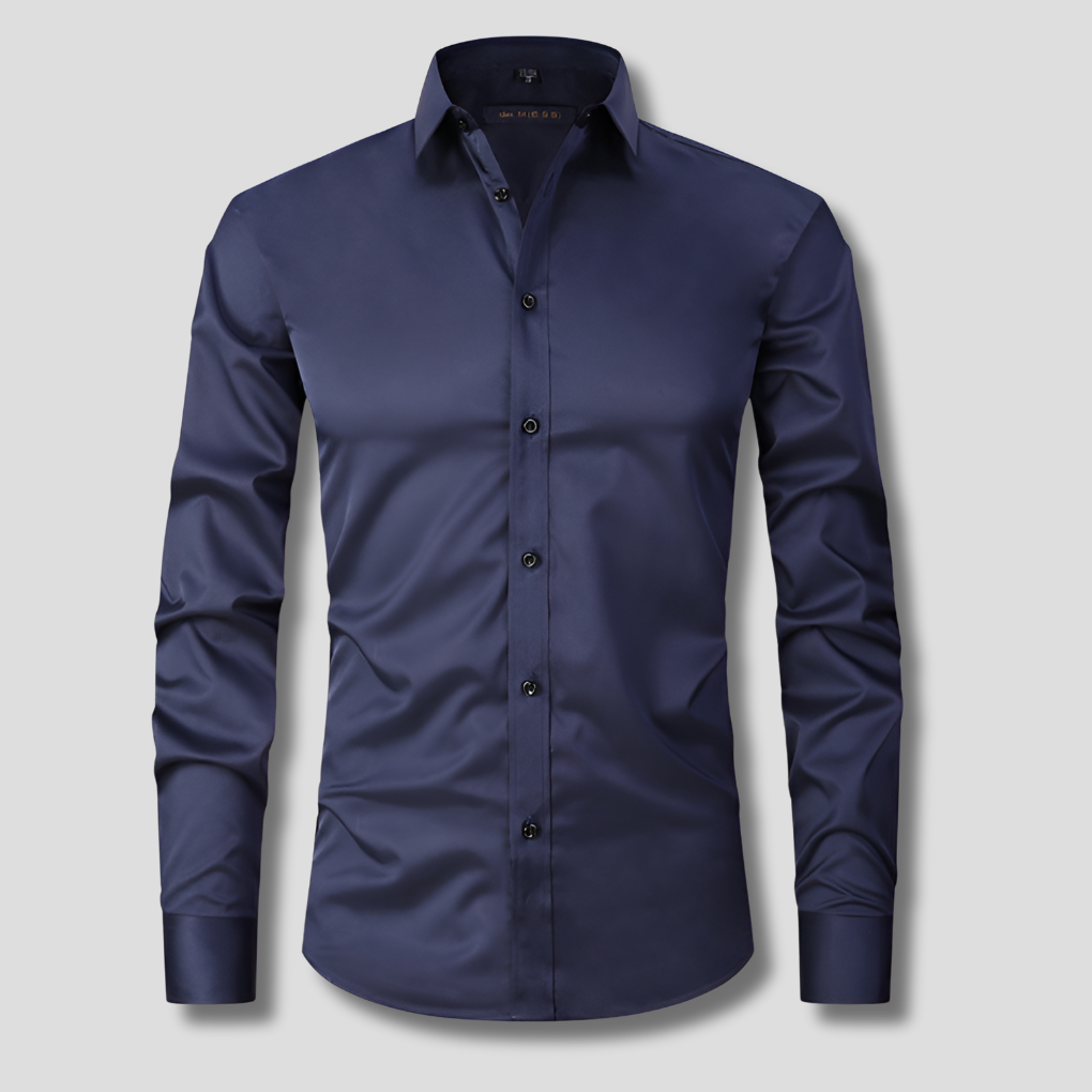 Men's Stretch Dress Shirt Comfortable Fit