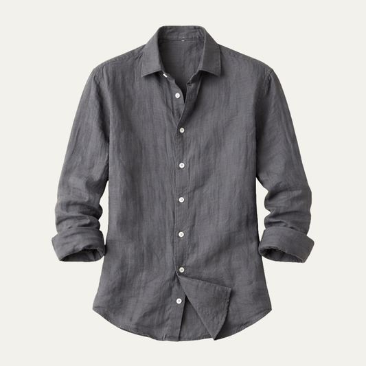Men's Cotton Button Down Shirt Lightweight - VibreMode
