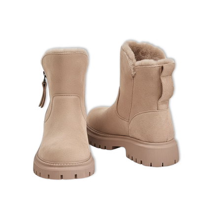 Cozy Ladies Insulated Faux Fur Snow Boots