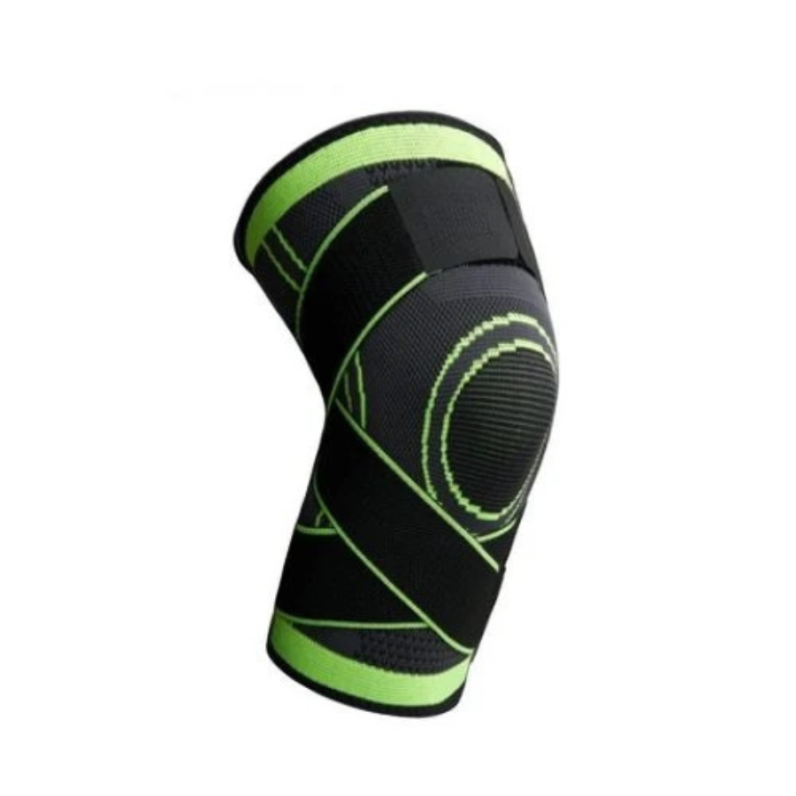Supportive Knee Brace with Compression Wrap