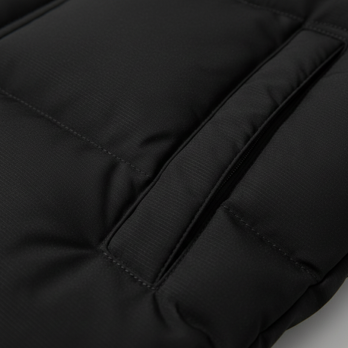 Men's Thermal Longline Puffer Coat Black