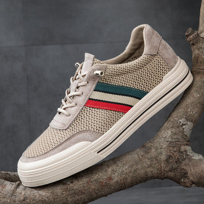 Lusano Men's Mesh Sneakers Comfortable - VibreMode