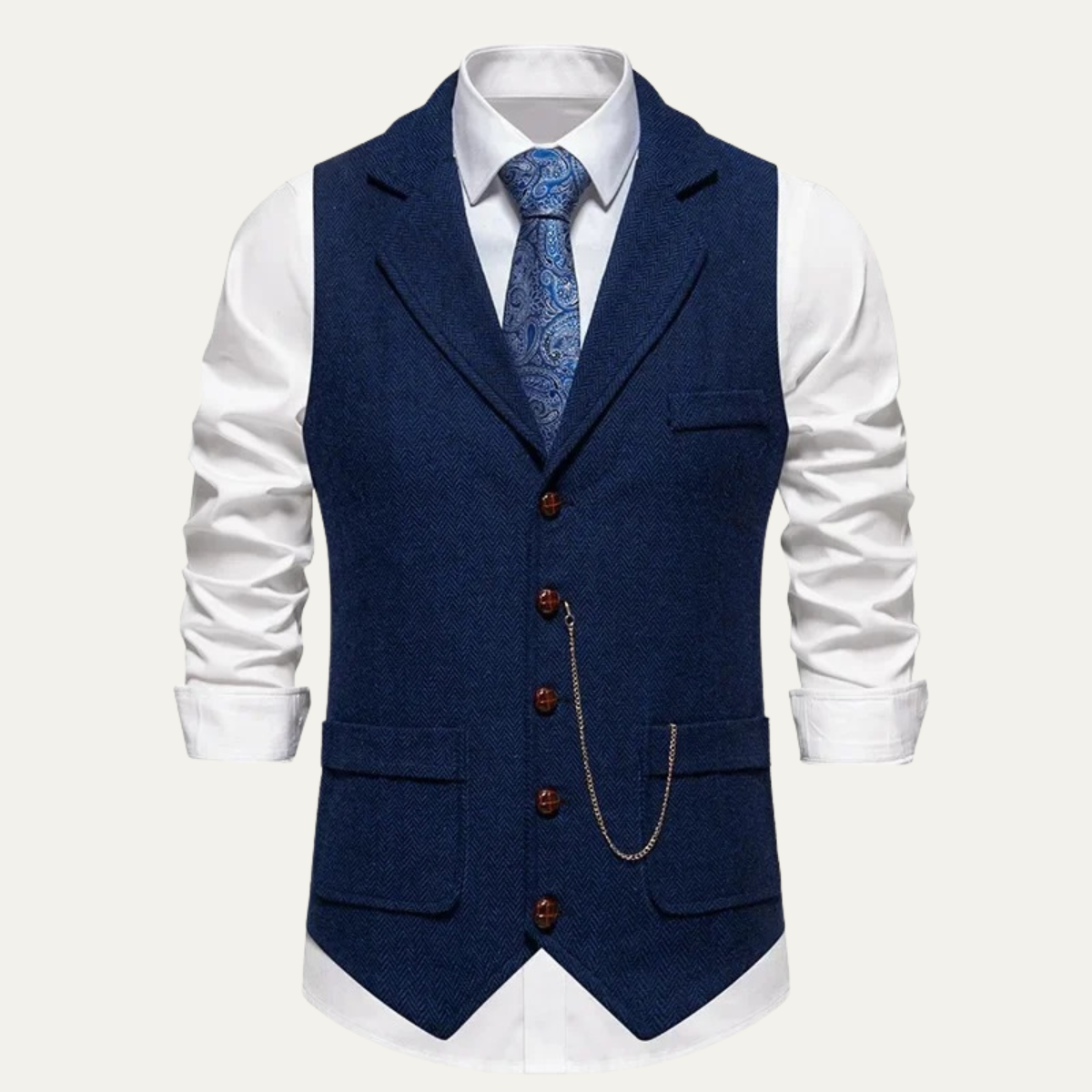Men's Classic Tweed Waistcoat