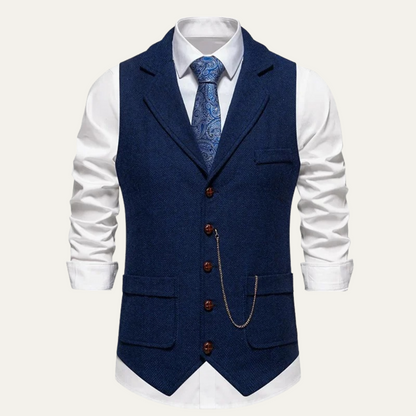 Men's Classic Tweed Waistcoat