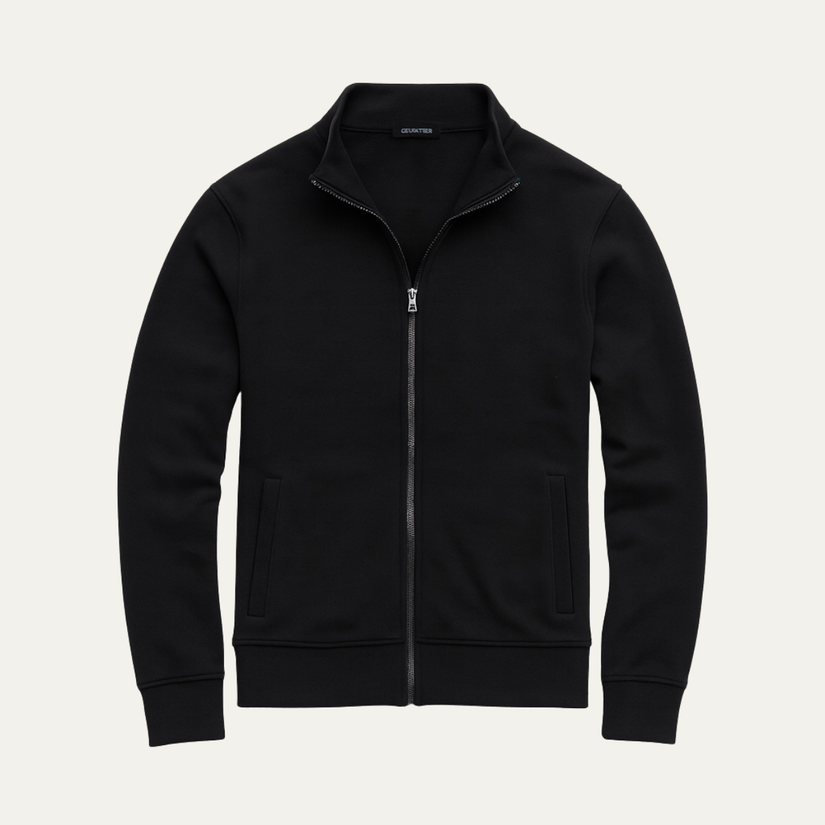 Men's Lightweight Zip Up Jacket Stand Collar Casual - VibreMode