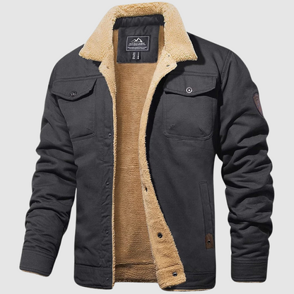 Men's Bomber Jacket Winter Edition - VibreMode