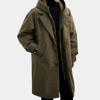 Men's Trench Coat Waterproof Arctos - VibreMode