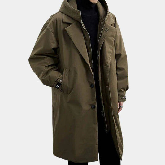 Men's Trench Coat Waterproof Arctos - VibreMode