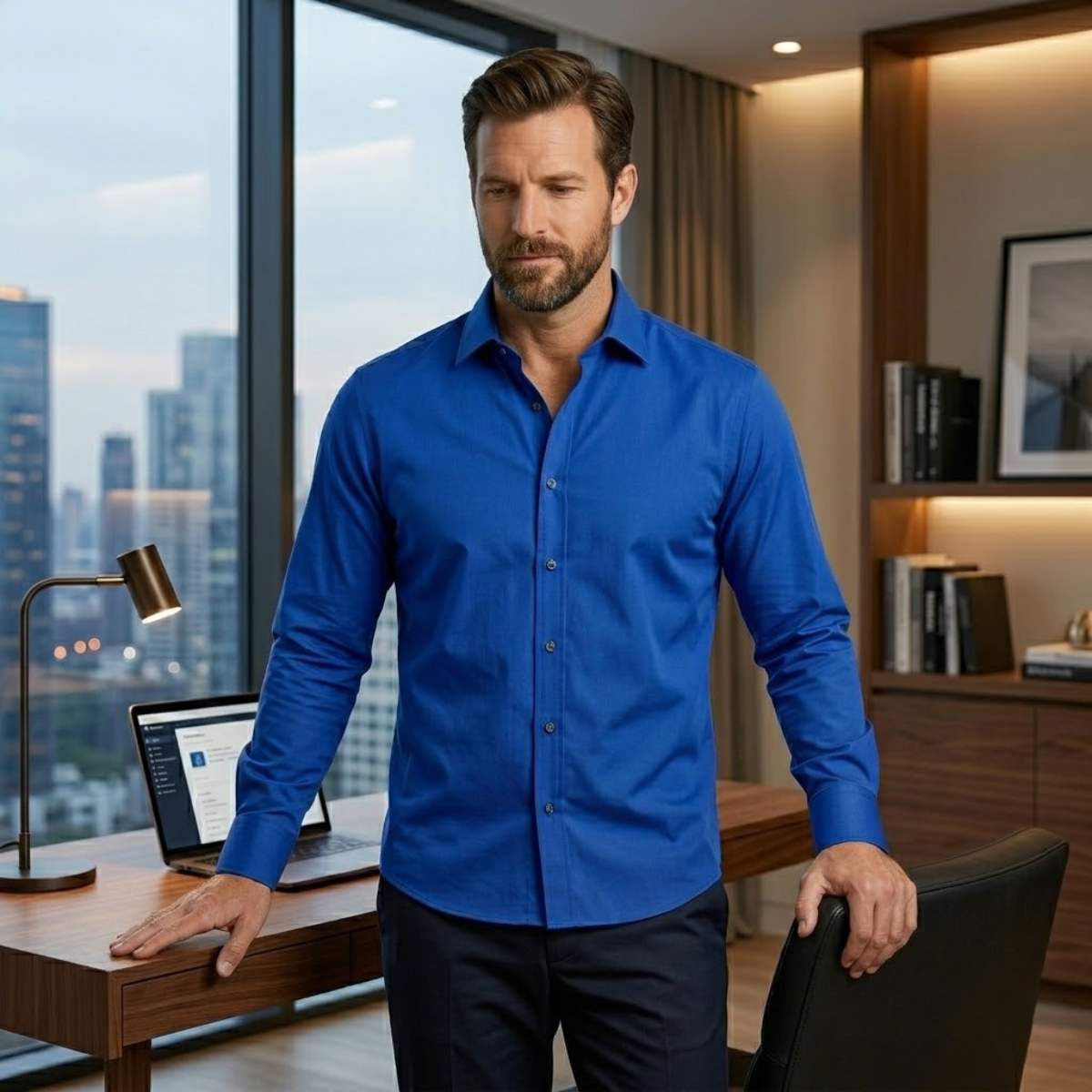 Men's Stretch Casual Shirt