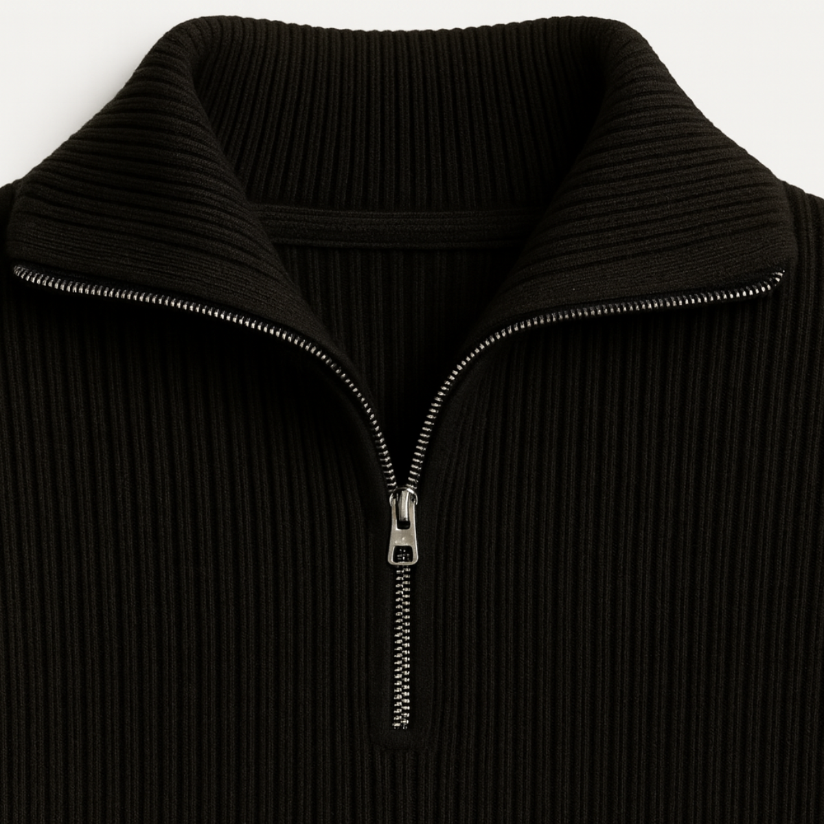 Merino Quarter Zip Sweater