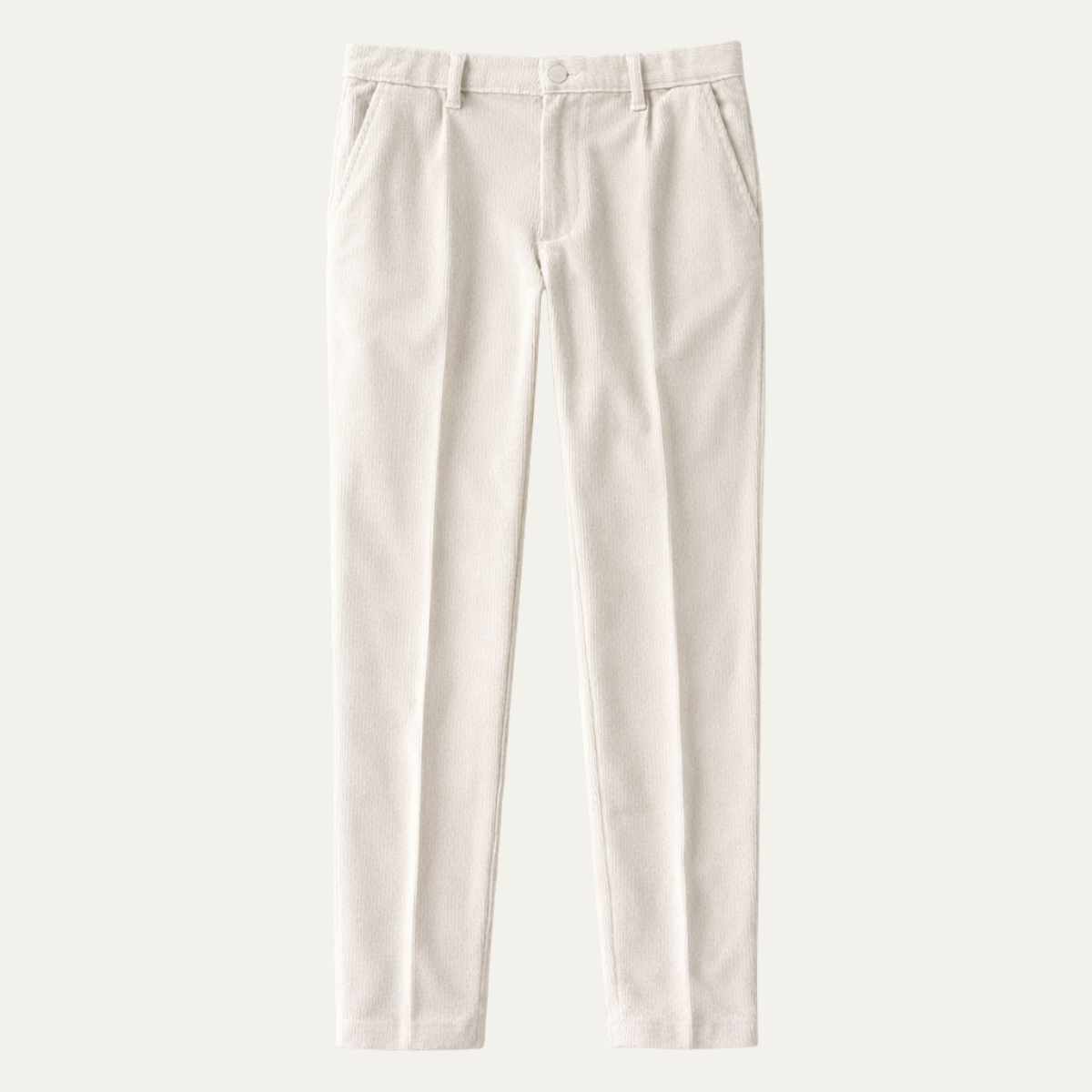 Men's Corduroy Pants Elastic Waist Casual - VibreMode