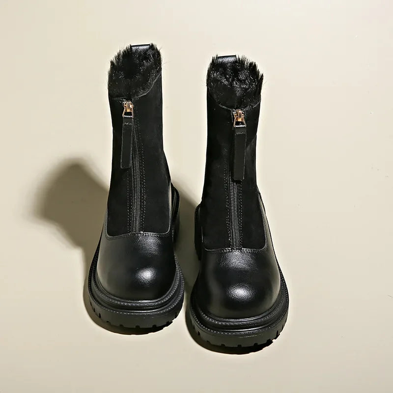 Leather Ankle Boots