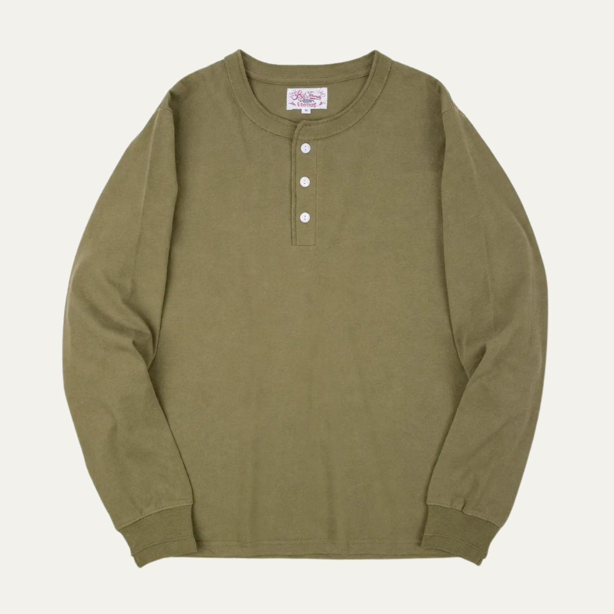 Men's Cotton Casual Henley Shirt Lightweight - VibreMode