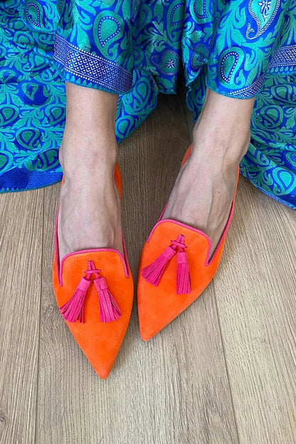 Fashion Tassel Slip On Shoes