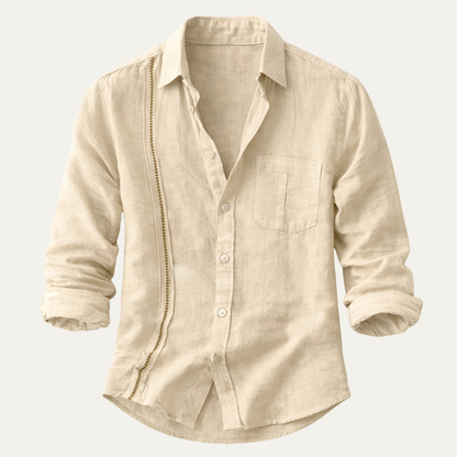 Men's Casual Beach Button Up Shirt - VibreMode