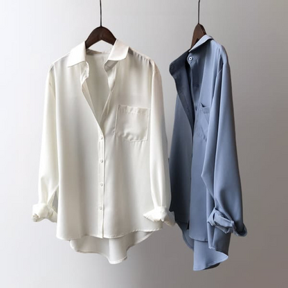 Women's Satin Office Shirt