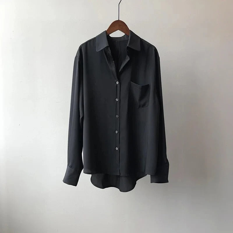Women's Satin Office Shirt