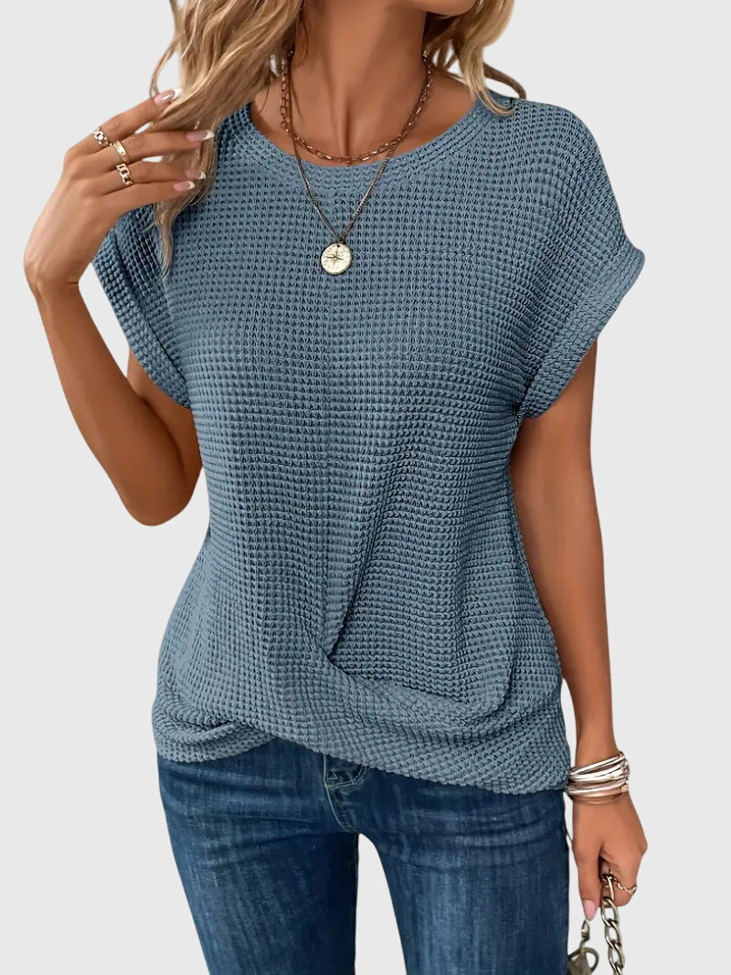Relaxed Fit V-Neck T-Shirt For Women