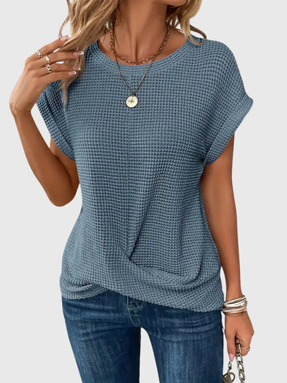 Relaxed Fit V-Neck T-Shirt For Women