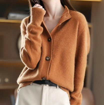 Chic Women's Open Front Cardigan