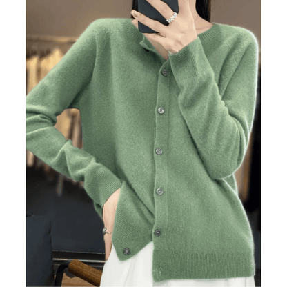 Women's V-Neck Cardigan Blend