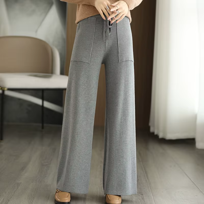 Women's Wool Relaxed Fit Pants