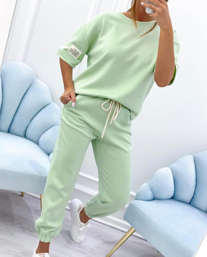 Women's T-Shirt And Jogger Pants Set