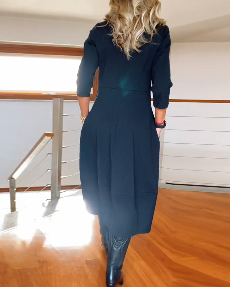 Beautiful Fit and Flare Evening Dress