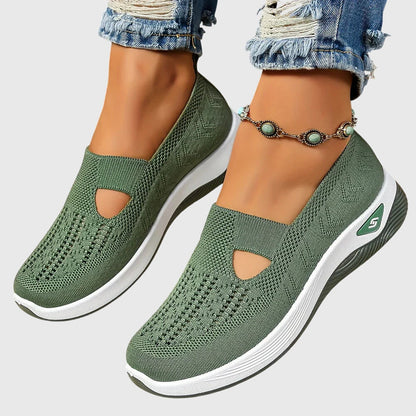 Comfortable Womens Lightweight Slip On Shoes - VibreMode