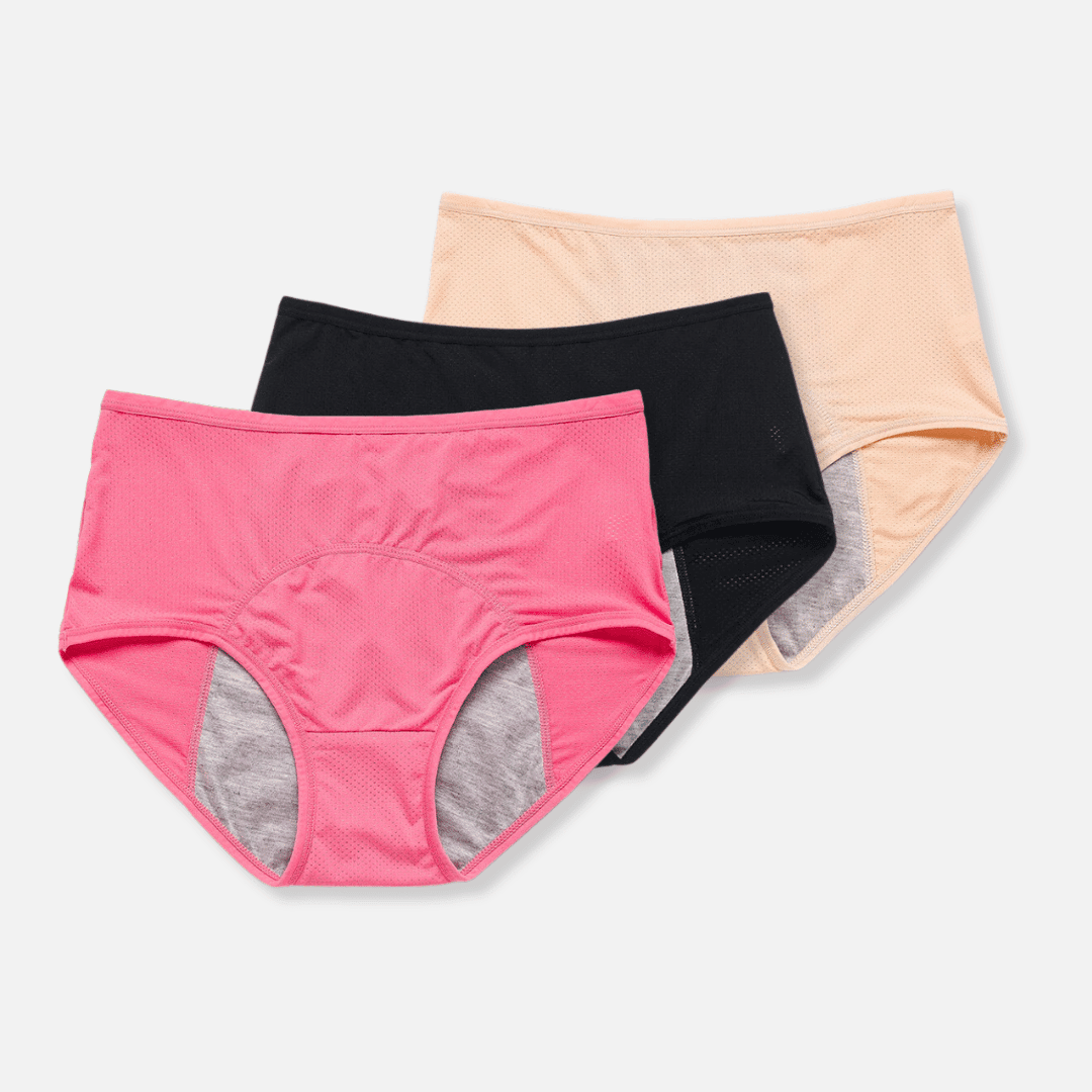 Women's Period Underwear 3 Pack Leak Proof