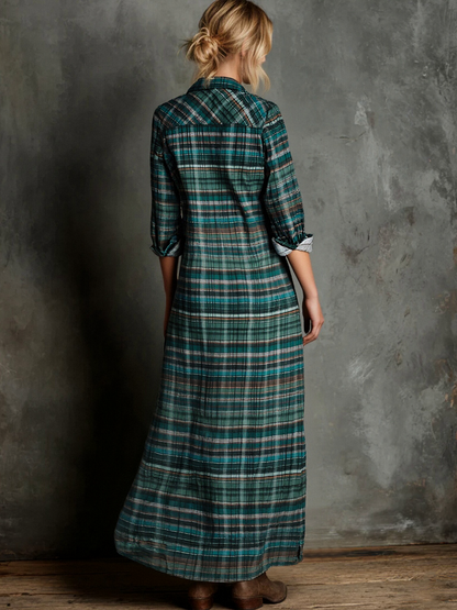 Elegant Floral Long Dress