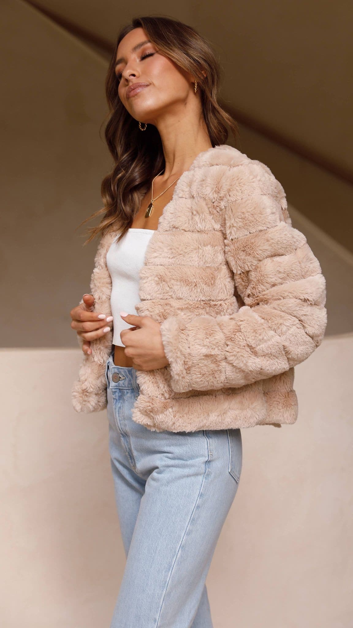 Women's Crop Jacket Cotton